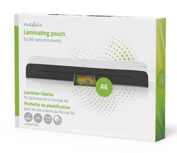 LAMIA6AT100 Folija za plastifikaciju A6 100listova 100mikron (papir za laminaciju)