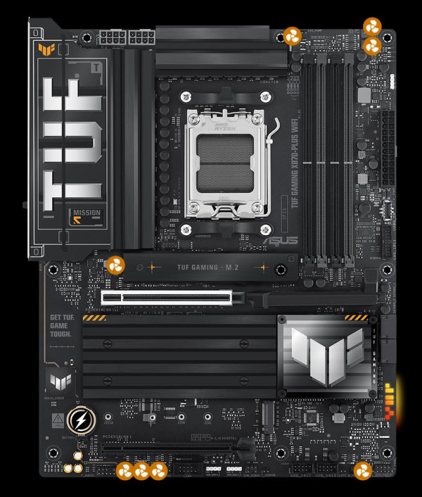 MB AM5 ASUS TUF GAMING X870-PLUS WIFI