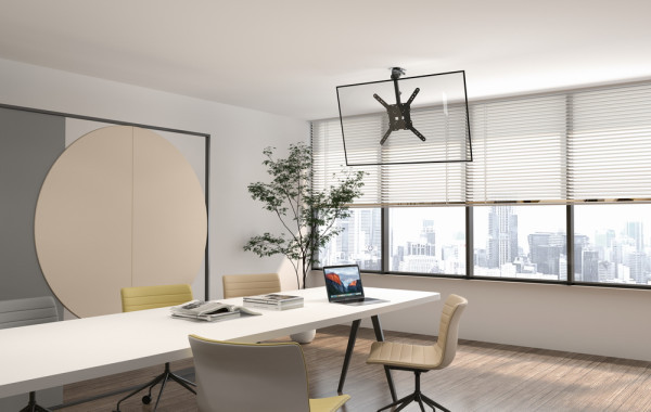 CM-55ST-01 Gembird TV plafonski nosac, VESA max. 40x40cm, 23-55inc max.20kg Udaljenost 520-614mm