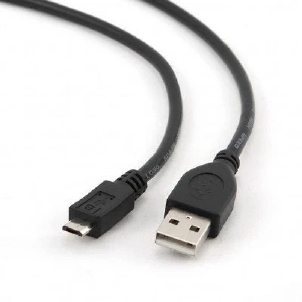 Kabl USB A - USB Micro Gembird CCP-mUSB2-AMBM-1M crni