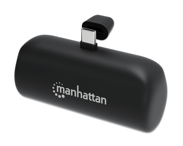 Powerbank Manhattan 1026336 5000mAh 10WBlackUSB-C