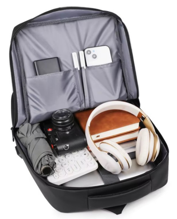 NCC-15-KLB020 Gembird Ranac za laptop 15,6inc 45x28x15cm USB konektor, 660g