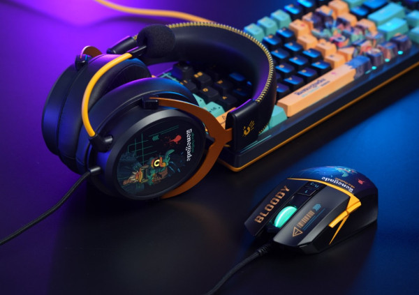 A4-W63 MAX RGB Renegade A4Tech Bloody RGB Gejmerski opticki mis, 2000Hz/100-12.000 Dpi, USB 129mm