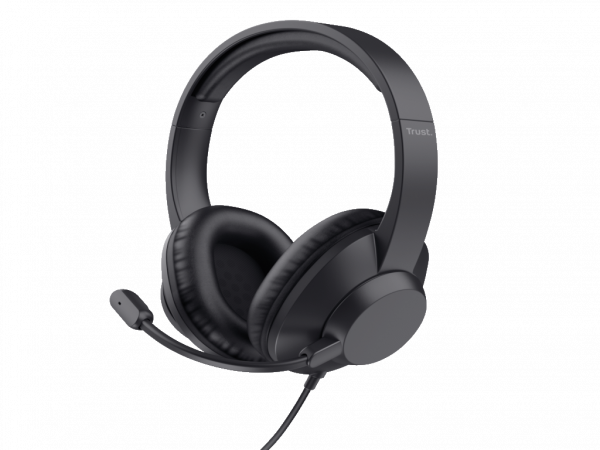 Slušalice TRUST AYDA MAX USB HEADSETUSB-C, USB-Acrna' ( '25461' ) 