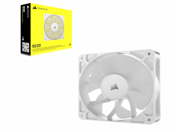 Ventilator CORSAIR RS120120mmsingle packbela' ( 'CO-9050192-WW' ) 