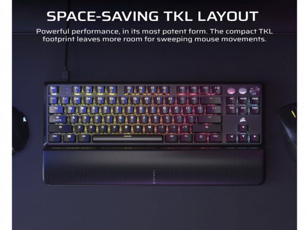 Tastatura CORSAIR 570 PRO TKL žicnamehanickaCH-911911G-NARGB LEDgamingcrna' ( 'CH-911911G-NA' ) 