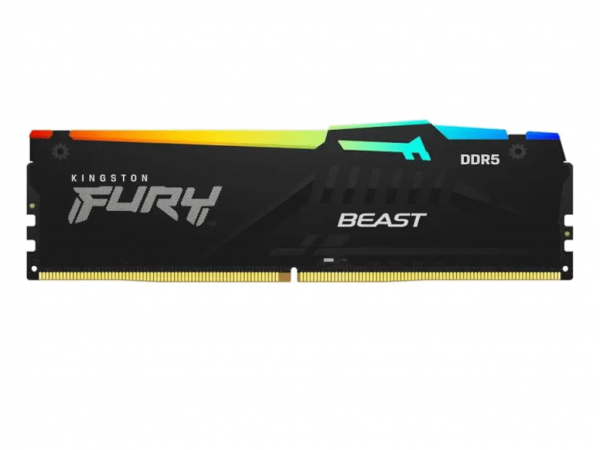 Memorija KINGSTON 64GB(2x32GB)DIMMDDR55600MHzCL30FURY Beast RGB' ( 'KF560C30BBAK2-64' ) 