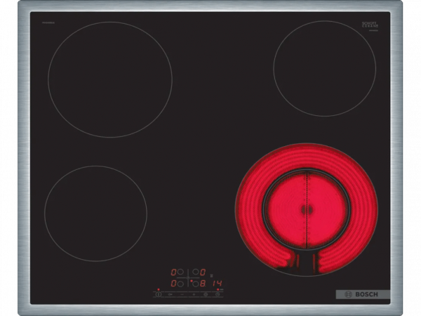 Ugradna ploca BOSCH PKF645BB2ESerija4staklokeramicka4 zone60cmcrna' ( 'PKF645BB2E' ) 