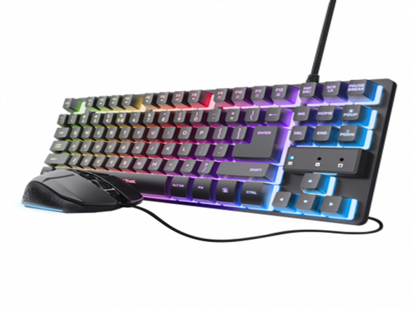 Tastatura+miš TRUST GXT 798 2-in-1 Gaming setTKLUScrna' ( '25586' ) 
