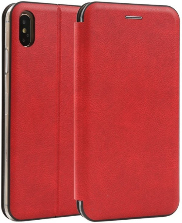 MCLF11-SAMSUNG S21 Plus * Futrola Leather FLIP Red (299)