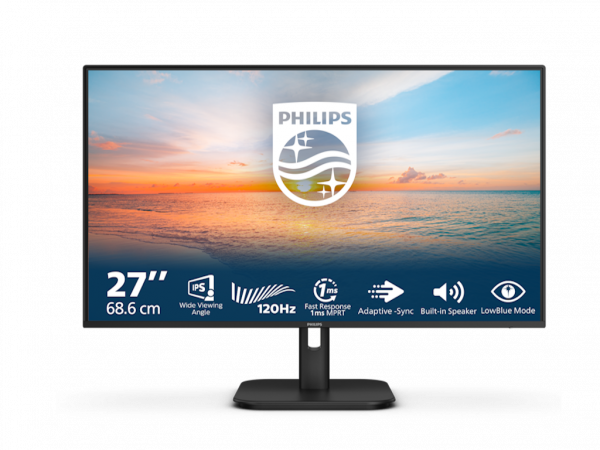 Monitor PHILIPS 27E1N1200A00 27''IPS1920x1080120Hz4ms GtGVGA,HDMI,DPVESAzvucnicicrna' ( '27E1N1200A00' ) 