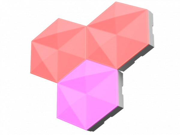 Panel TRUST GXT903 VYBZ LED HEXAGON PANELS 3-PACK' ( '25422' ) 