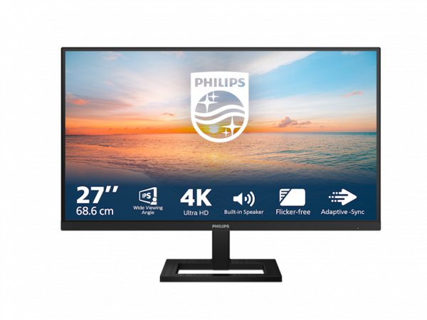 Monitor PHILIPS 27E1N1800AE00 27''IPS3840x2160 60Hz4ms GtGHDMIx2,DPVisinaVESAzvucnicicrna' ( '27E1N1800AE00' ) 