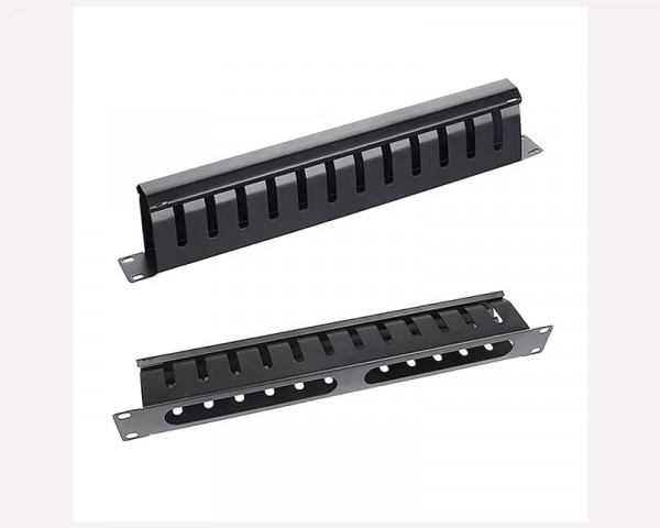 MAXPRO LINE Panel ranzirni 19 inča, kanalica, metalni, 1U
