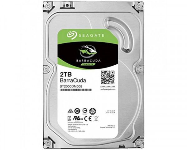 SEAGATE 2TB 3.5 inča SATA III 256MB 7.200rpm ST2000DM008 Barracuda outlet