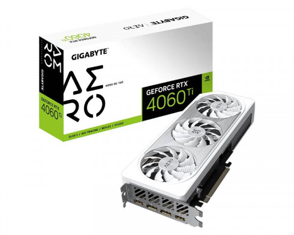 GIGABYTE nVidia GeForce RTX 4060 Ti 16GB 128bit GV-N406TAERO OC-16GD outlet