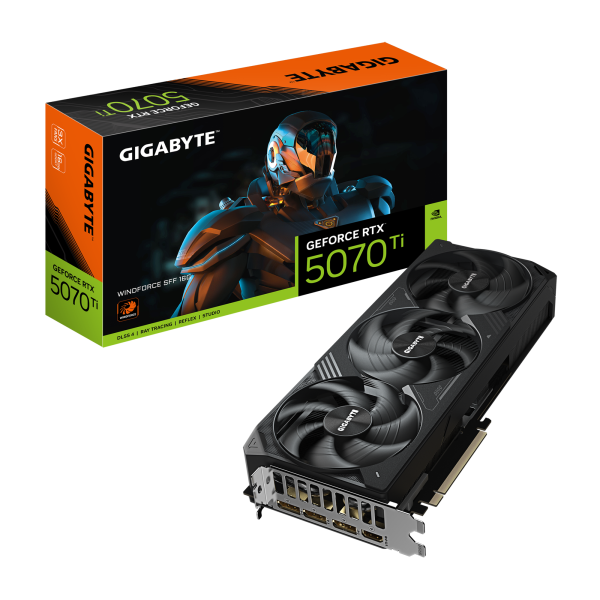 SVGA Gigabyte GeForce RTX 5070 Ti WINDFORCE SFF GV-N507TWF3-16GD