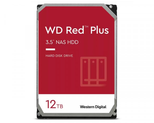 WD 12TB 3.5 inča SATA III 256MB 7200rpm WD120EFBX Red Plus outlet