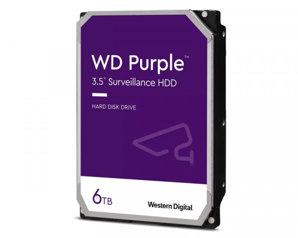 WD 6TB 3.5 inča SATA III 64MB IntelliPower WD64PURZ Purple outlet