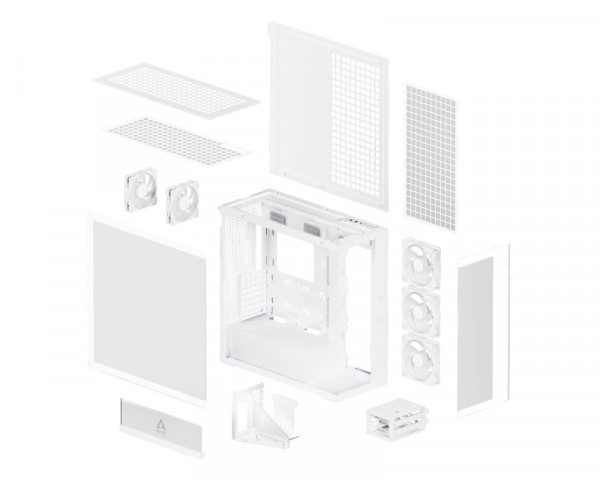 ARCTIC Xtender VG gaming kućište belo ACPCC00017A