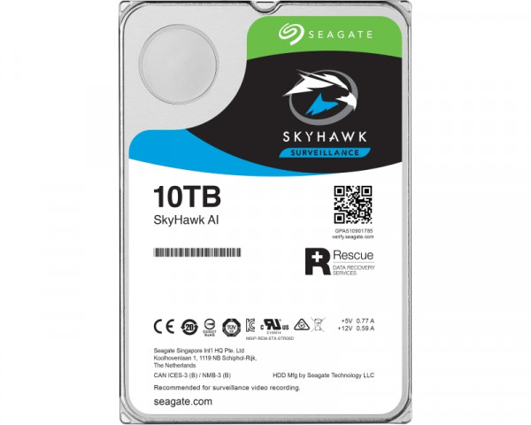 SEAGATE 10TB 3.5 inča SATA III 256MB ST10000VE0008 SkyHawk Surveillance HDD outlet