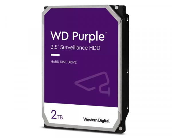WD 2TB 3.5 inča SATA III 64MB WD23PURZ Purple outlet