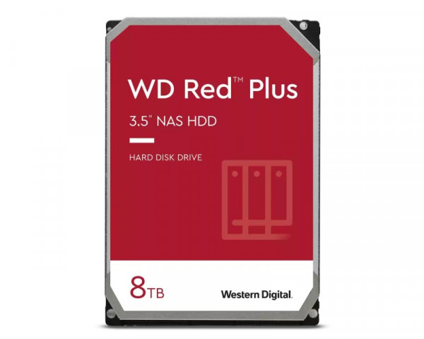 WD 8TB 3.5 inča SATA III 128MB WD80EFZZ Red Plus outlet