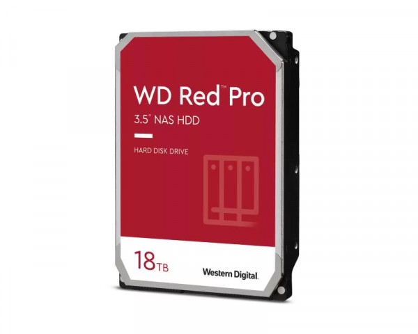 WD 18TB 3.5 inča SATA III 512MB 7.200rpm WD181KFGX Red Pro outlet