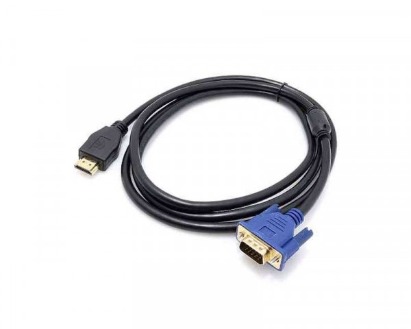 E-GREEN Kabl - Konvertor HDMI (M) - VGA D-sub MM 1.8m crni