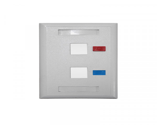 MAXPRO LINE Uticnica modularna, za 2 RJ45 modula, 120mm