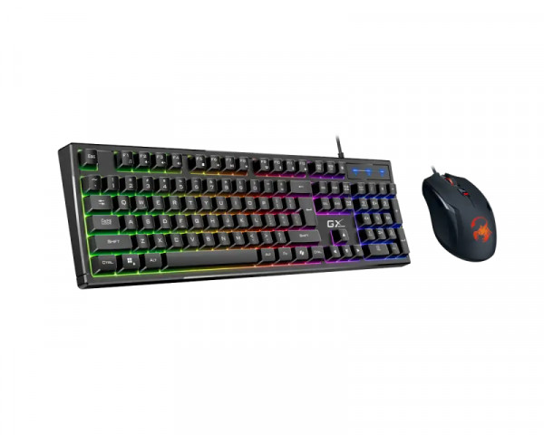 GENIUS Scorpion KM-GX6 Gaming RGB USB YU crna tastatura +  miš