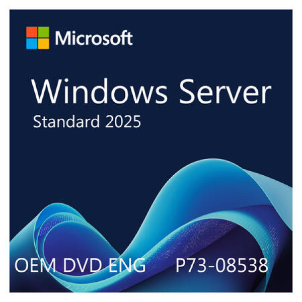 Microsoft OEM Windows Server Standard 2025 P73-08538