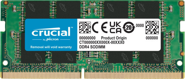 RAM SODIMM DDR4 16GB 3200MHz Crucial CB16GS3200