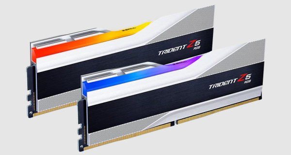 RAM DDR5 G.Skill Trident Z5 RGB 32GB (2x16) 6400MHz F5-6400J3239G16GX2-TZ5RS Sil