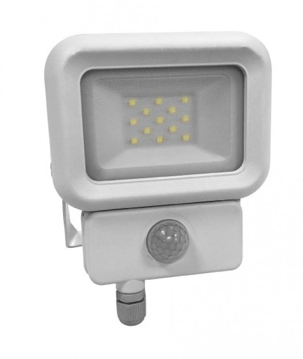 LED reflektor sa PIR senzorom 10W 6500K LRF019ESW-10/WH