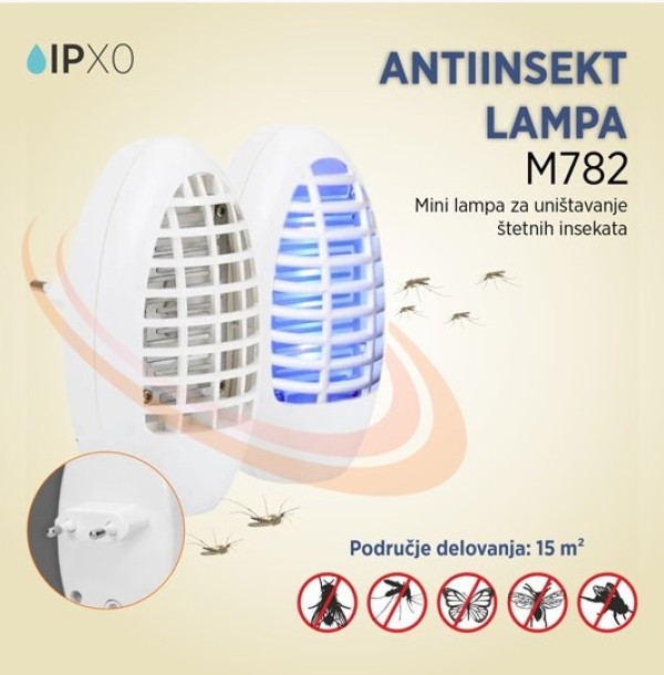 Lampa antiinsekt M782 1.2W LED mini lampa za uništavanje štetnih insekata YL-932 (elektri?na zamka)