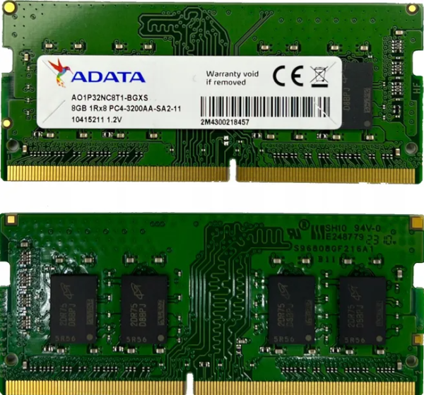 RAM SODIMM DDR4 8GB 3200MHz Adata AO1P32NC8T1-BBVS bulk