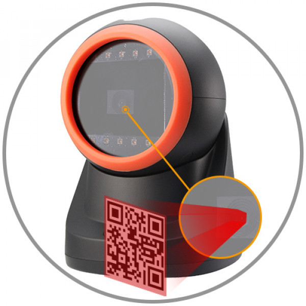 POS Barcode Scan XL-SCAN XL-2302 USB1D2Dtable