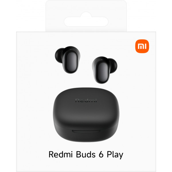Redmi Buds 6 Play Black bluetooth slusalice 16oma 7.5/36h
