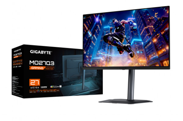 27'' 360Hz QHD 2560x1440 QD-OLED, HDR Peak 1000 Nits, G-Sync Compatible, AMD FreeSync Premium Pro, OLED VRR Anti-Flicker, ( MO27Q3 EK ) 