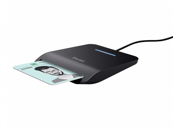 Citac kartica TRUST PRIMO USB-C DNI smart card readercrna' ( '26061' ) 