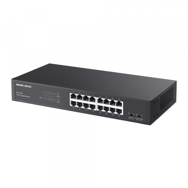 MERCUSYS MS116GS(UN) 16-Port Gigabit DesktopRackmount Switch