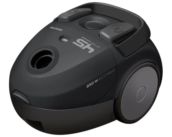 Usisivač Sencor sa kesom SVC 45BK-EUE3zapremina 1.5Lsnaga 850Wcrna