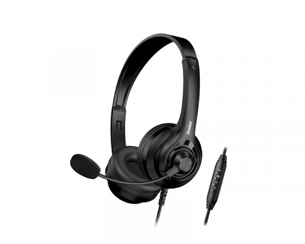 GENIUS HS-235U AI USB slušalice sa mikrofonom crne