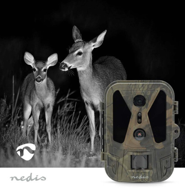 WCAM280GN Wildlife Camera 4K@10fps, 50MPix, 8MPix CMOS, IP65, IR, Night vision, 25m, 2.4inc