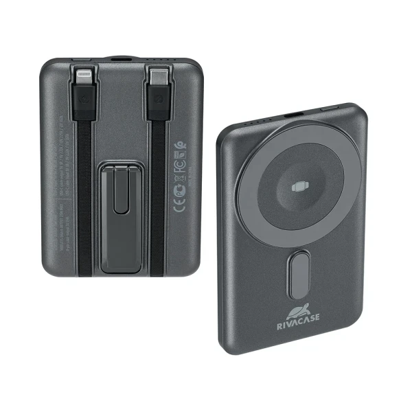 Power Bank Rivacase VA2607 5000mAh Magsafe Qi WIRELESS 15W + QCPD20W
