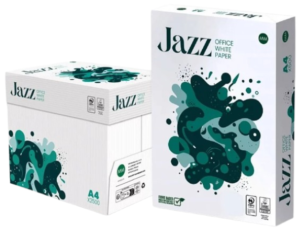 Papir Fotokopir JAZZ A4/75g m2/ 500 Lista za laser, inkjet i fotokopir masine Ris papira