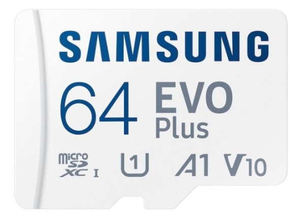 SAMSUNG Memorijska kartica EVO PLUS MicroSD Card 64GB + Adapter MB-MC64SA