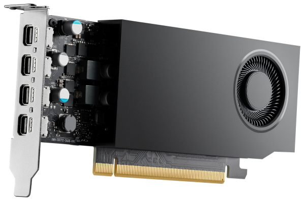 NVIDIA Quadro RTX A1000 8GB LP mini-DP x4 GDDR6 900-5G172-2280-000 bulk