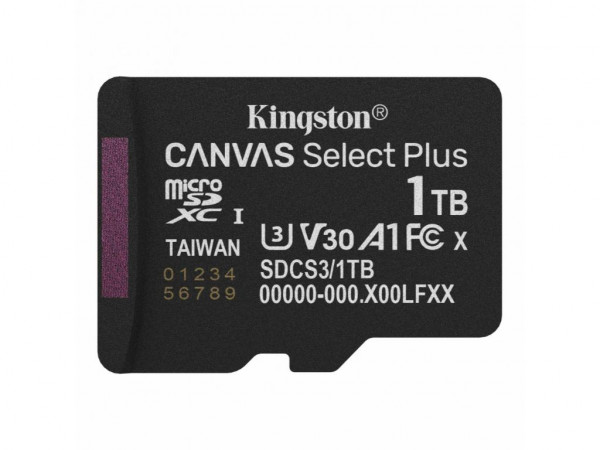 Memorije kartice KINGSTON SDCS31TBCanvas Select PlusClass10 UHS-I150MBs' ( 'SDCS31TB' ) 